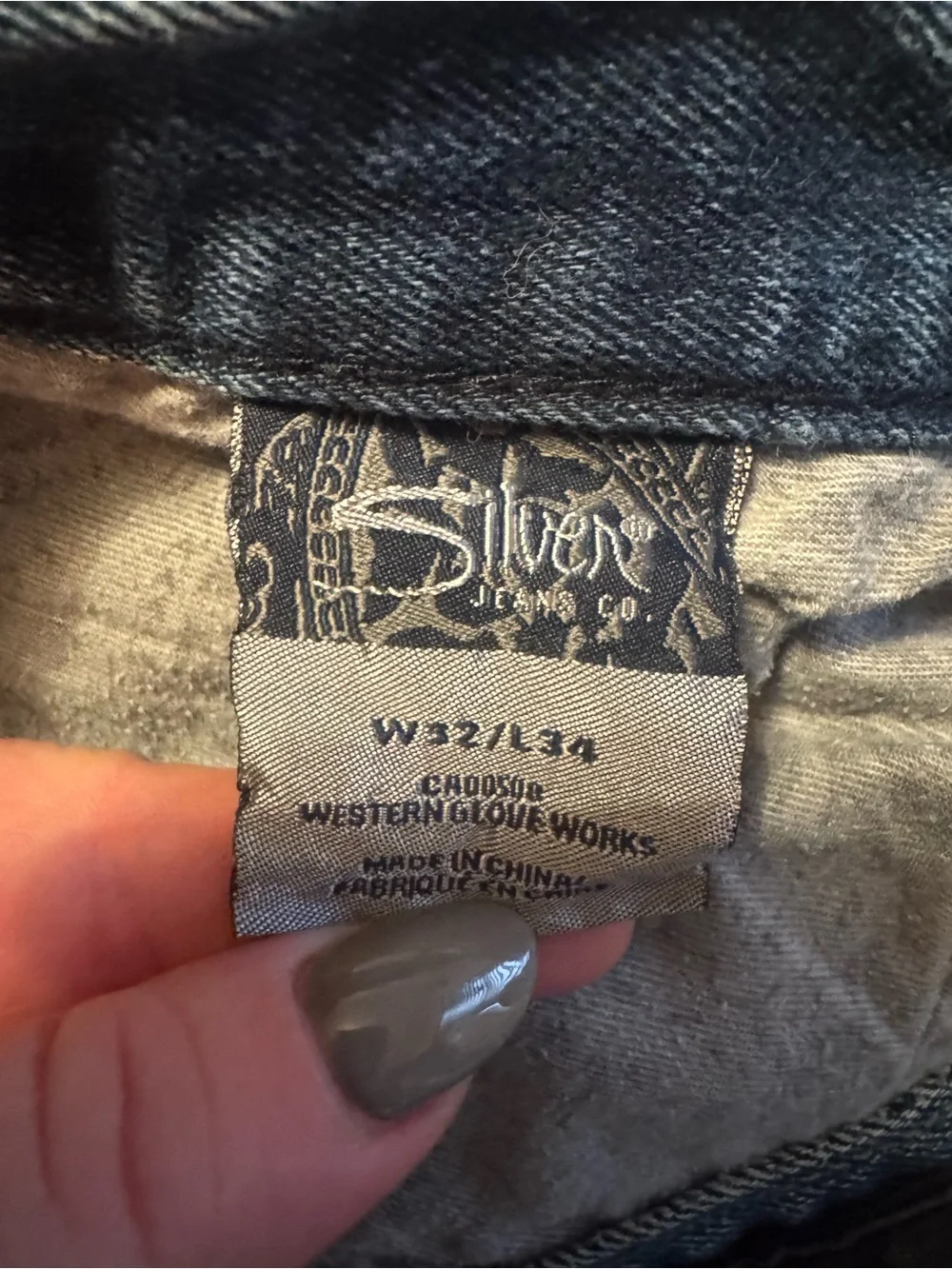 Silver Jeans Men's Straight Indigo Washed Jeans